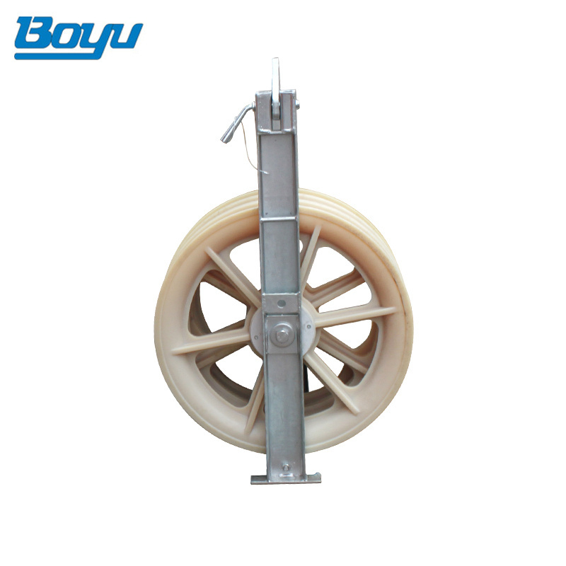 Stringing Pulley Cable Pulley Wheel With Nylon Wheel To Stringing Small Conductor