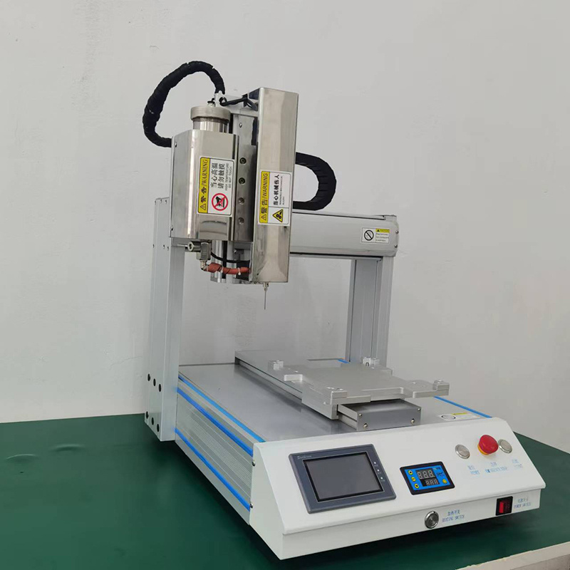 Glue Dispenser 220V Semi-Automatic Liquid Glue Injection Machine Manual Precision Industry Dispensing Machine