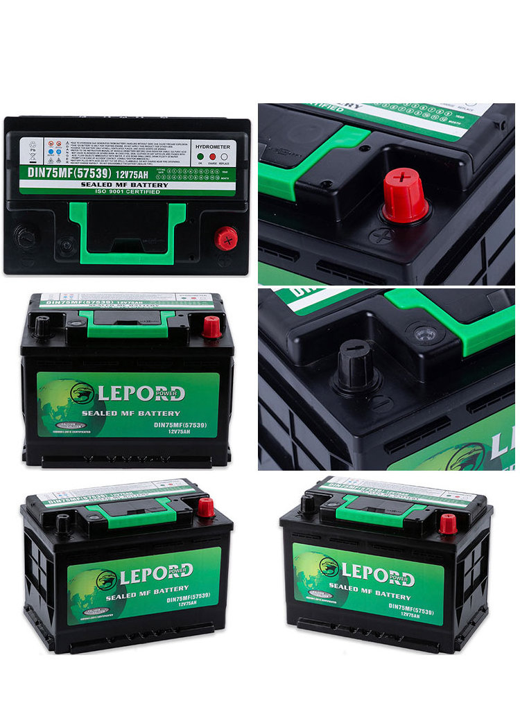 The factory's hot seller 12 volt car battery car battery din 72 battery  for  electric  cars China