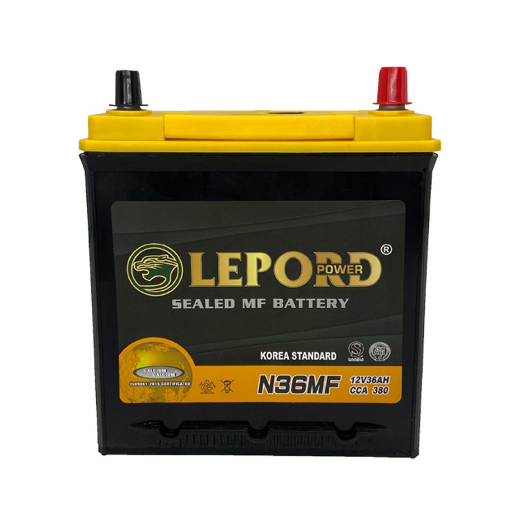 Factory manufacturer 12 volt start stop car battery 38B20/NS40 small car battery bat ery for car