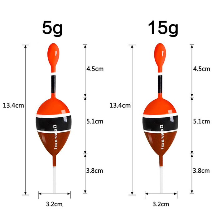 European-style bucket fishing ball float 5g15gEVA long-range  fishing sea rod fishing positioning  accessories  manufacturers