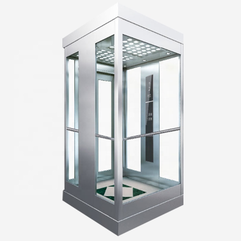 2-4 floors Indoor &Outdoor Residential Cheap Passenger Elevator Lift Small Dumbwaiter Home Lift For Sale