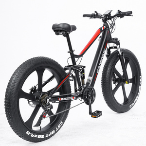 Eu warehouse stock e bike mtb 48v 1000w fat tire 21speed 13.6 Ah electric bike full suspension e mountain bike