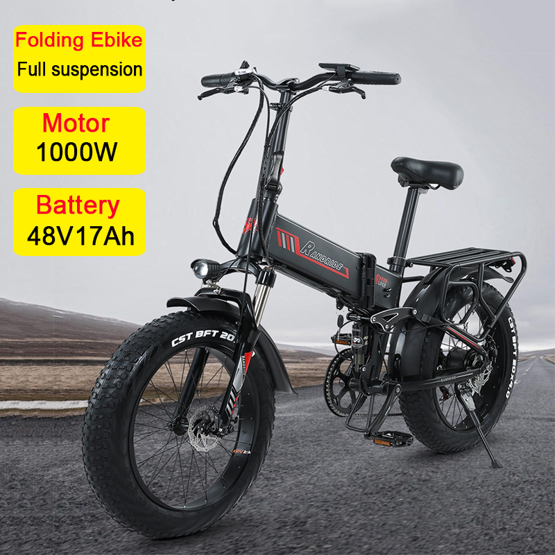 RANDRIDE buy velo electrique 750 watt 1000w vintage step through foldable electric bike electric city bike