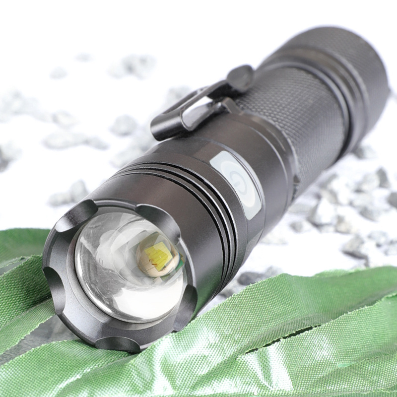 Compact Tactical Flashlights High Lumens Outdoor Activity & Emergency Use Flashlight Tactical Flash Light