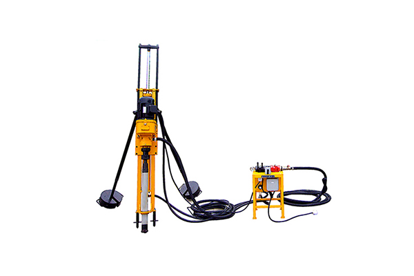 Small mining quarry construction portable DTH borehole electric mini water well drilling rig HQD100