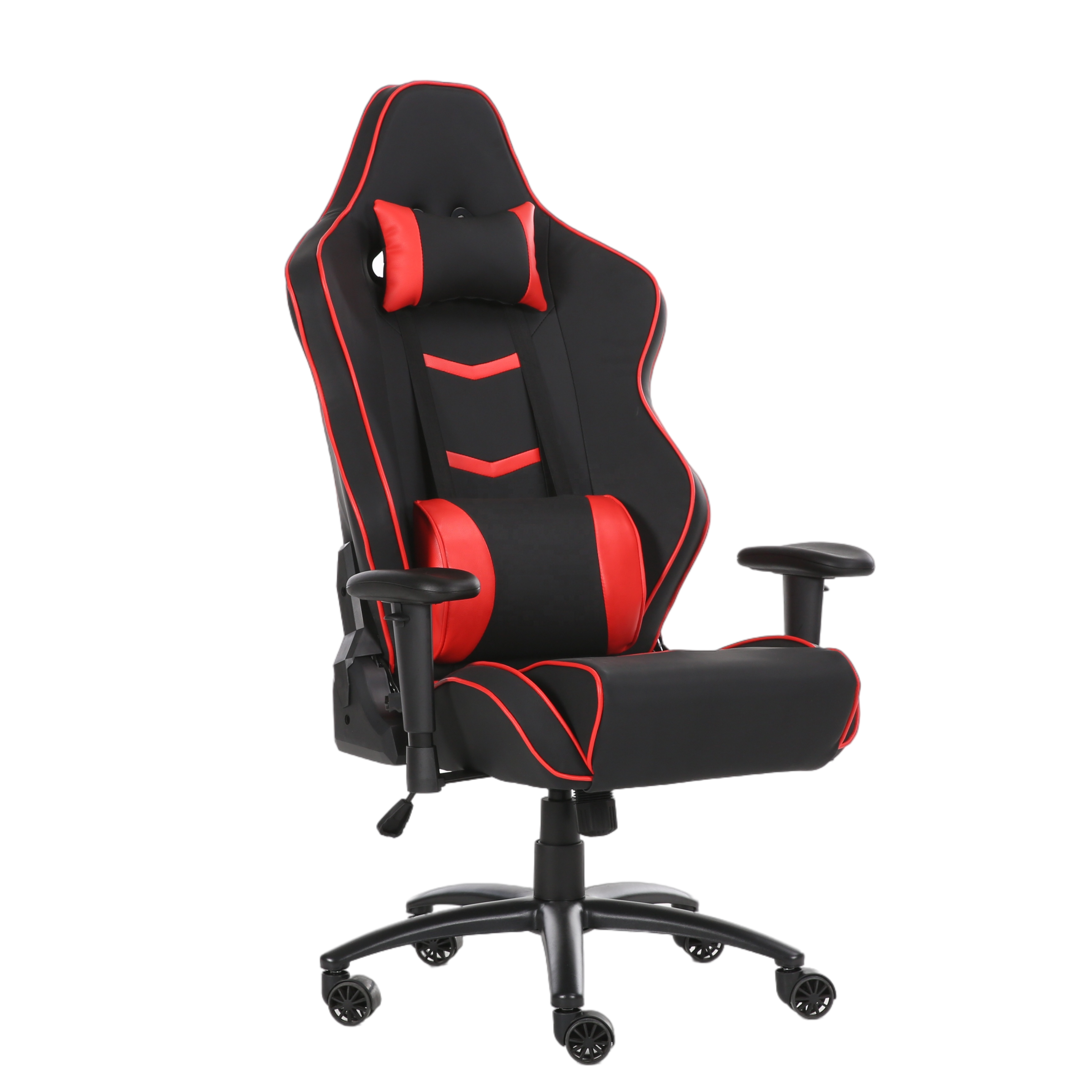 Gaming Chair Big and Tall Office Chair 500lb Wide Seat Desk Chair with Lumbar Support Headrest 1D Arms Task Swivel Ergonomic PU