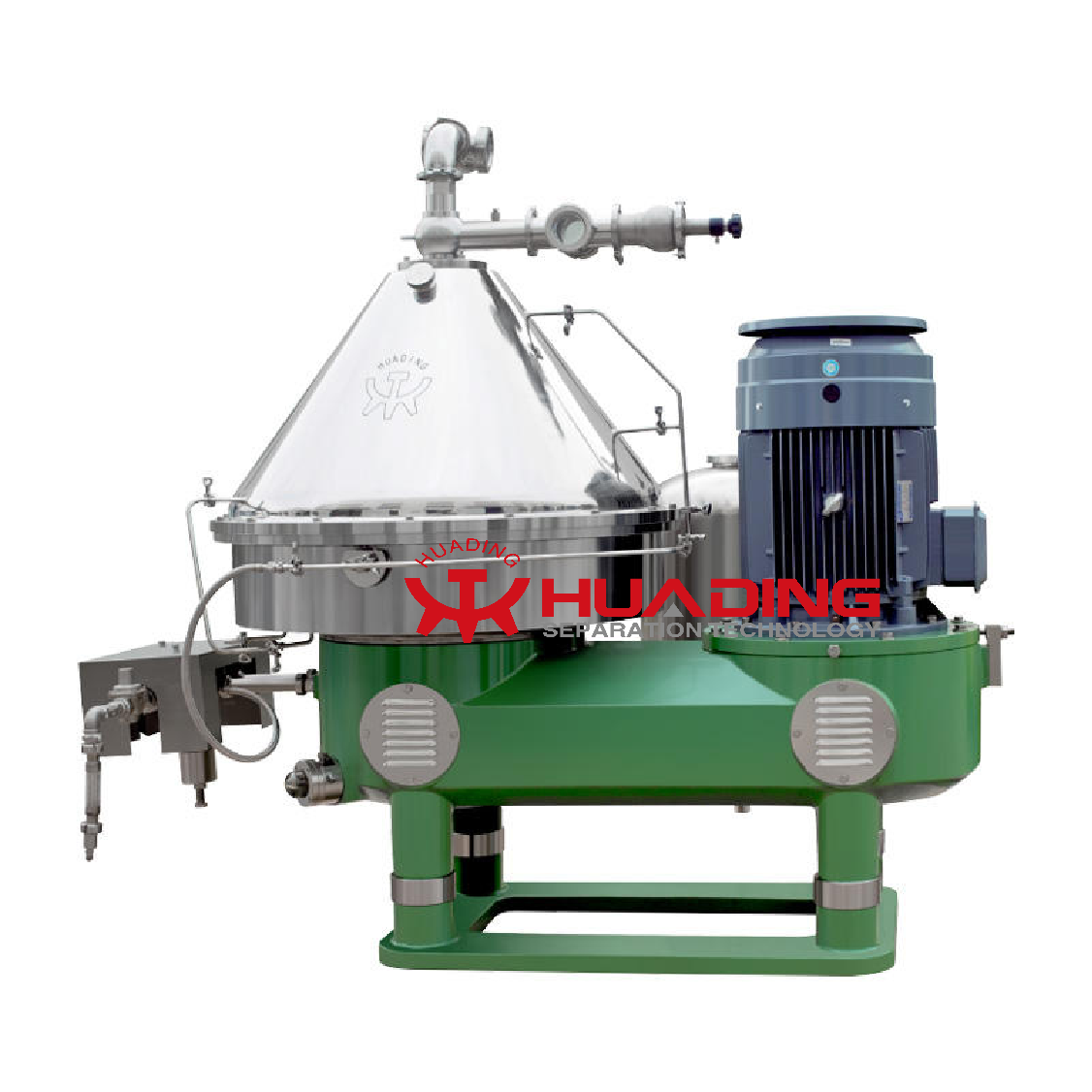 Huading series disc centrifuge separator continuous flow for coconut oil water Separation separator