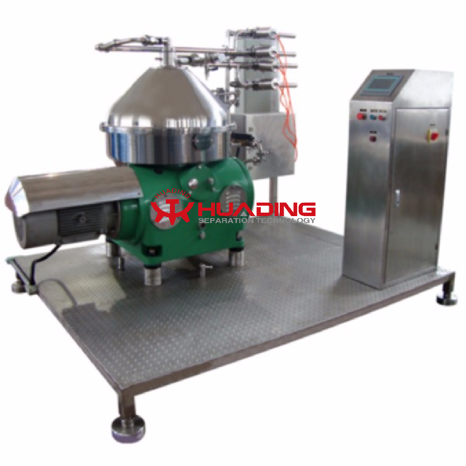 Huading series disc centrifuge separator continuous flow for coconut oil water Separation separator