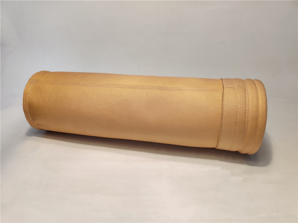 High Filtration Efficiency P84 Needle Punched Felt Polyimide Filter Bag for Dust Filtration