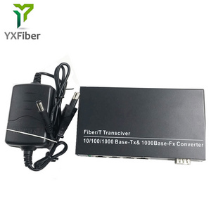 1G4E 1 SFP Fiber Optical Ports 4 RJ45 Ethernet Ports Media Converter Gigabit Fiber Optic Switch