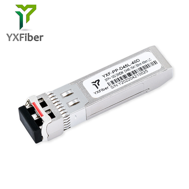 SFP+ 40km C45 DWDM-SFP10G-41.35 DOM Duplex LC SMF 10G DWDM 1541.35nm 40km  dwdm Transceiver Module