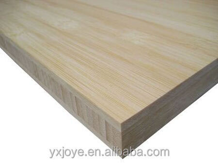 Natural color laminated bamboo wood plywood sheet for bamboo furniture