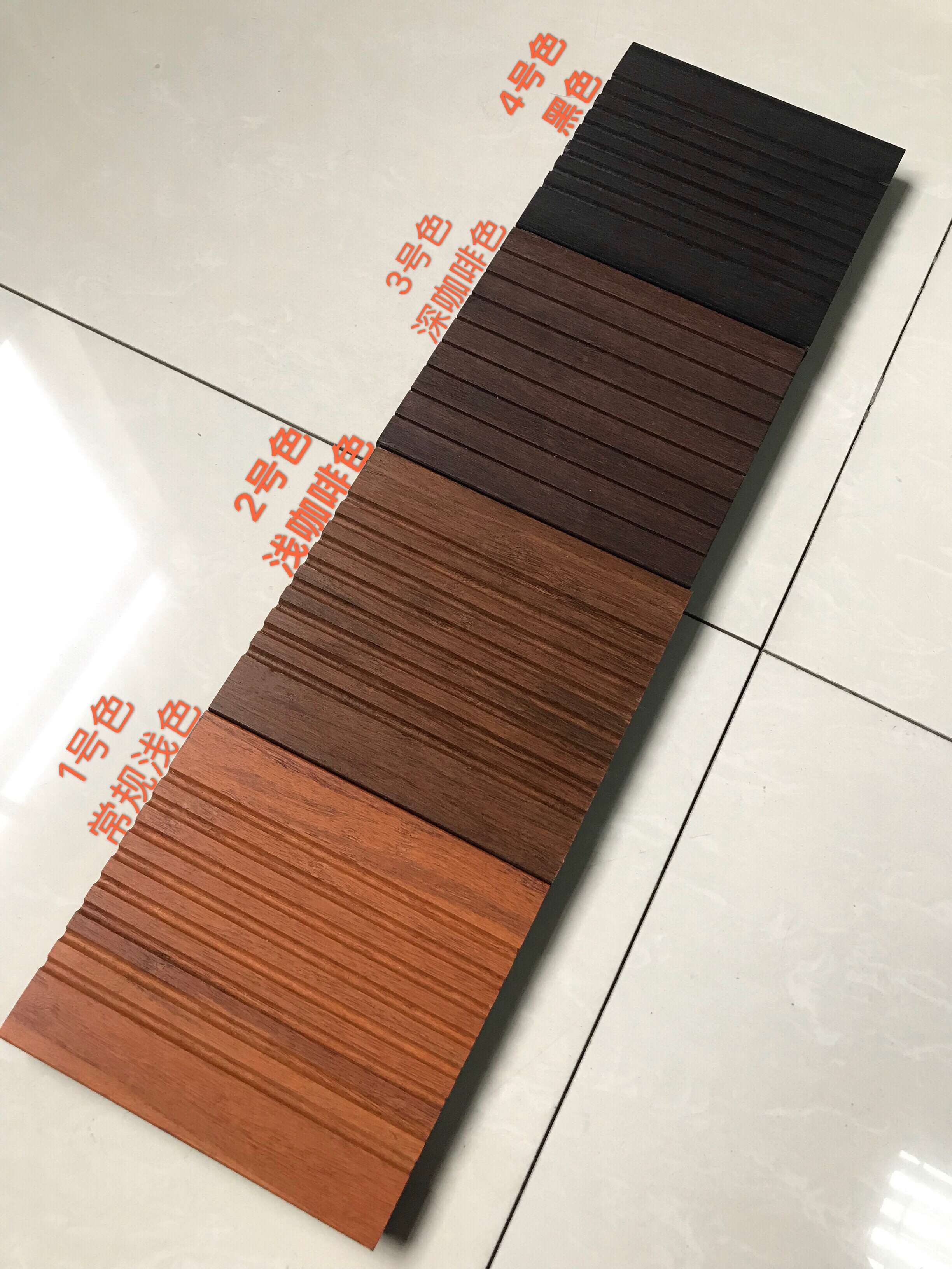 Eco friendly bamboo outside floor tile with long life span