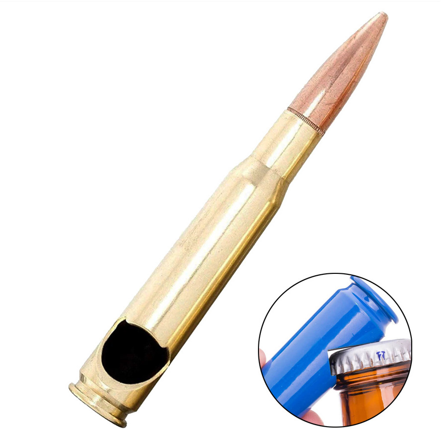 Beer Speed Metal Bottle Opener Bullet Cheap Custom 50 Caliber Bullet Bottle Opener With Cover Key Bullet Bottle Opener Brass