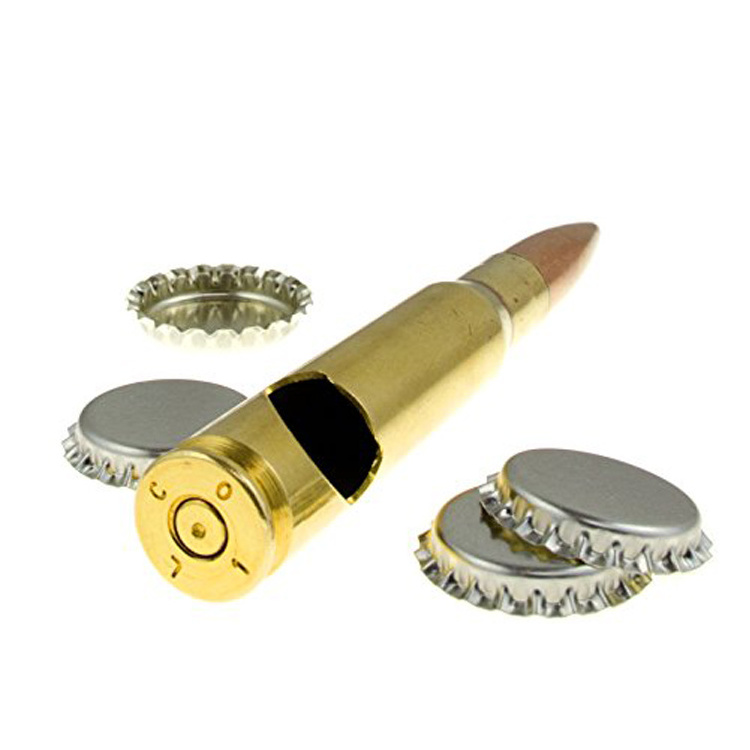 Beer Speed Metal Bottle Opener Bullet Cheap Custom 50 Caliber Bullet Bottle Opener With Cover Key Bullet Bottle Opener Brass