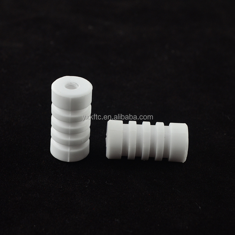 95 alumina ceramic column/ customized ceramic column/semiconductor insulation isolation ceramic