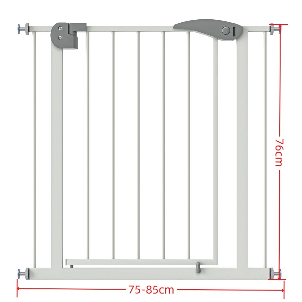 Auto Close Door For Kids And Dog Pets Walk Through Baby Safety Gates Child Gates