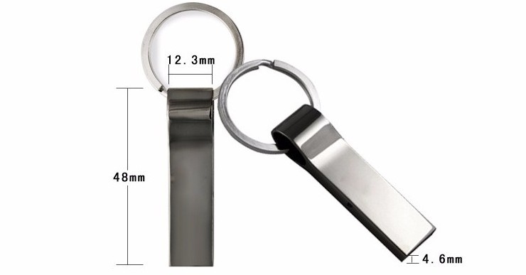 Waterproof Metal Key Ring U Disk New arrival USB Flash Drive 16GB 32GB 64GB 128GB Memory Stick USB Stick Pen Drive