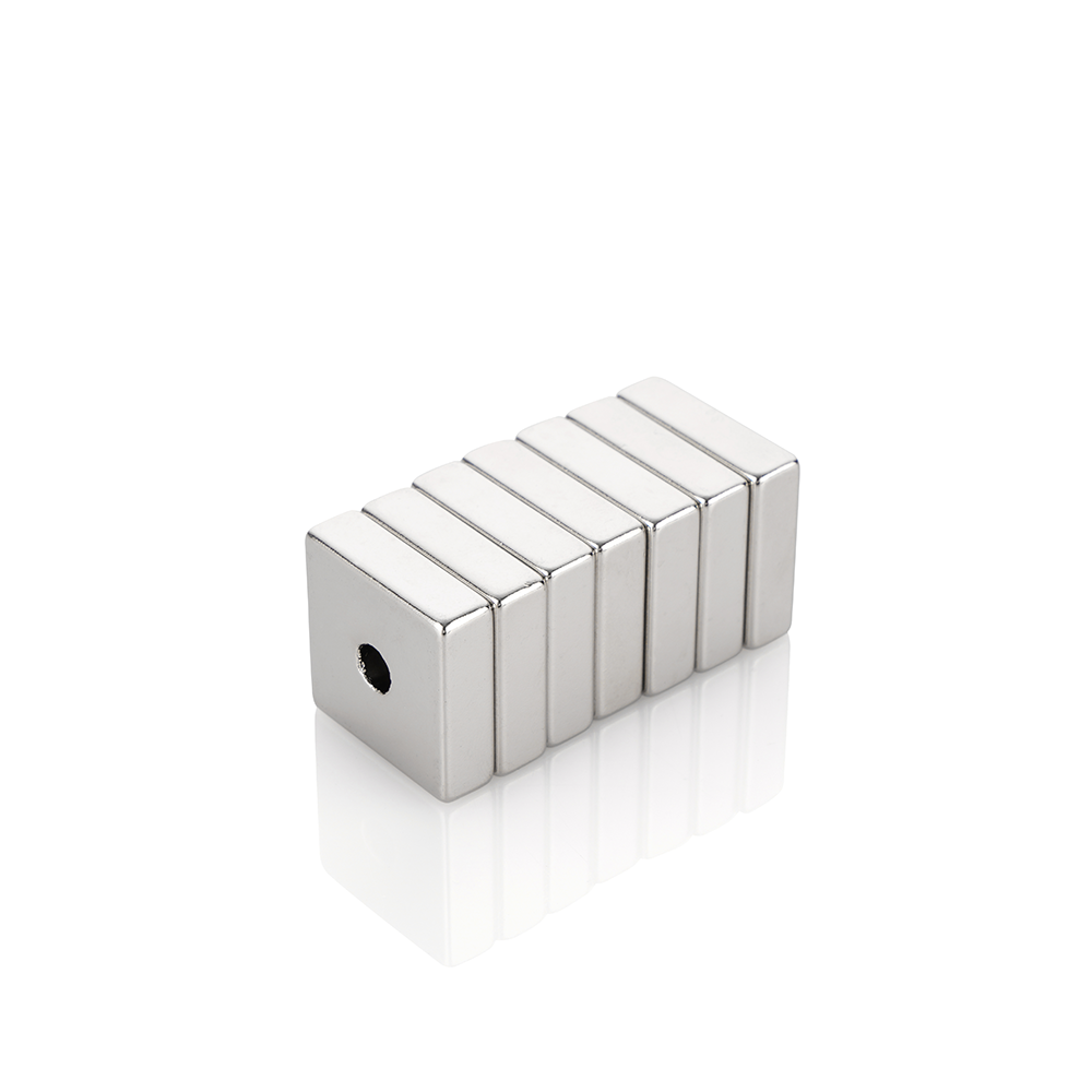 Custom Neodymium Magnets Hot-Selling Permanent Magnet Block Magnets With Hole