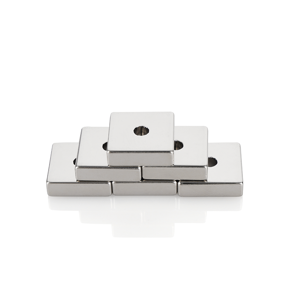 Custom Neodymium Magnets Hot-Selling Permanent Magnet Block Magnets With Hole