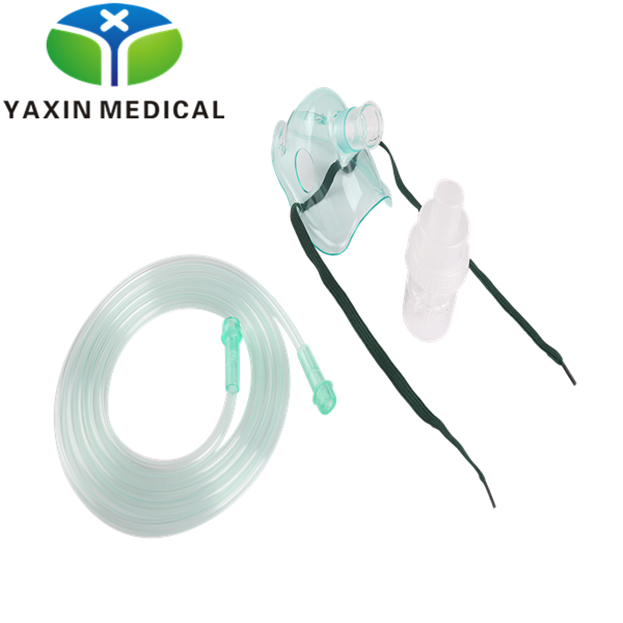 Disposable Child Adult Nebulizer Oxygen Mask With Tubing