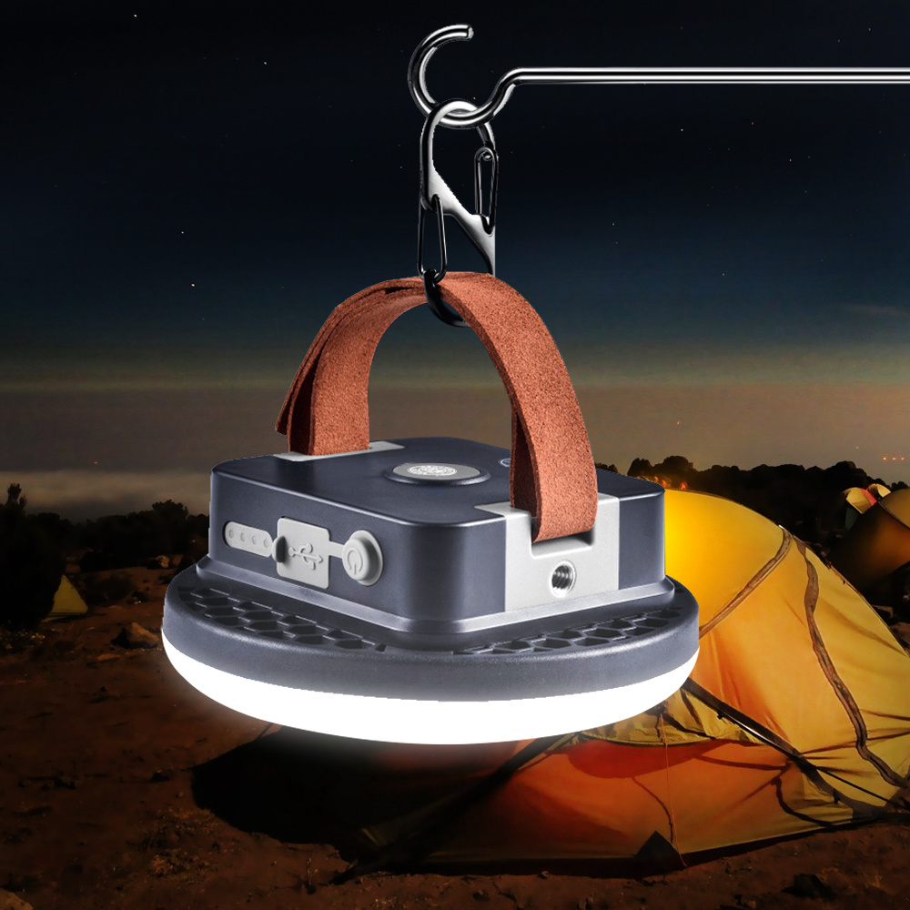 Rechargeable Portable USB Camping Lanterns Solar Lamp Hanging LED Tent Light Solar Camping Light for camp led light