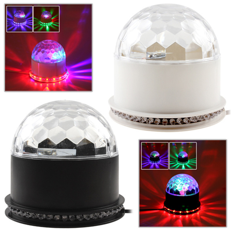 Super Bright Voice Controlled Rotating Disco Ball Party Lights RGB LED Stage Lights Laser Projector Lights for Christmas Wedding