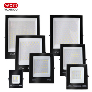 Commercial Outdoor IP66 Waterproof 50W 100W 150W 200W LED Flood Lights Slim Portable SMD 2835 Floodlight