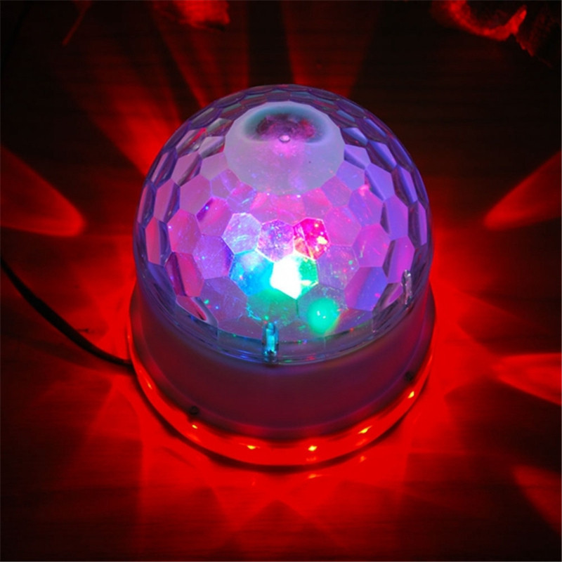 Super Bright Voice Controlled Rotating Disco Ball Party Lights RGB LED Stage Lights Laser Projector Lights for Christmas Wedding