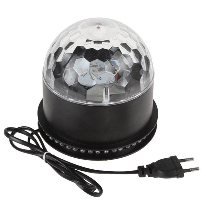 Super Bright Voice Controlled Rotating Disco Ball Party Lights RGB LED Stage Lights Laser Projector Lights for Christmas Wedding