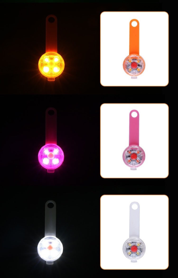 Rechargeable Dog Collar Light Waterproof Pet LED Safety Lights for Night Walking