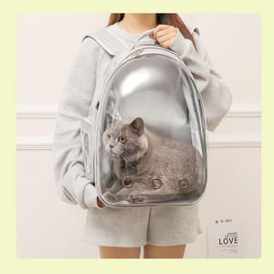 Cat Backpack Carriers Bag Dog Backpack Pet Bubble for Small Cats Puppies Dogs Bunny