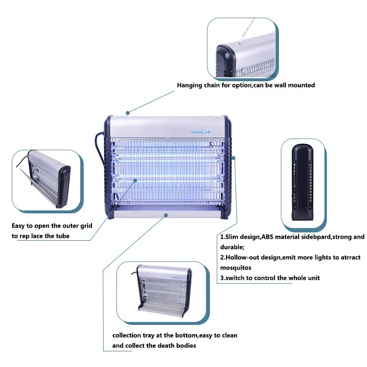 Electronic Bug Zapper Mosquito Killer Lamp Led Electr fli insect JB20D  LED  UVA Lamp Different Size  Effective and Powerful Electric Mosquito Fly Moths Insect Killer