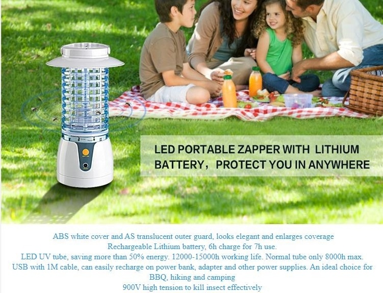 Mosquito Killer Lamp Rechargeable V40 Electric Bug Zapper