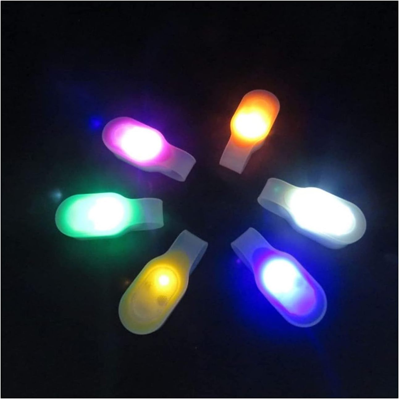 Clip On Magnetic LED Safety Night Light Reflective Running Gear for Hiking, Dog Walking, Running, Jogging, Spinning or Biking