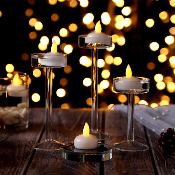 Battery Operated LED Floating Flameless Candles Waterproof Led Candle Floating Tealight