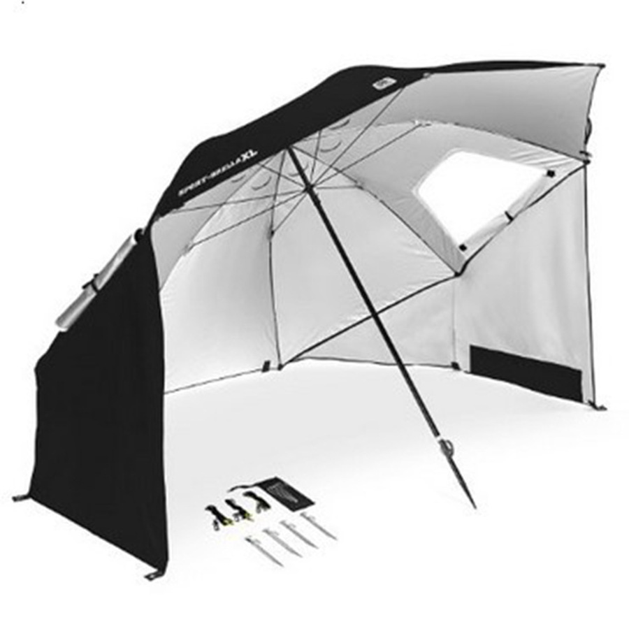 Outdoor Camping Portable Shelter Rain Protection Anti-UV 210D Oxford Sun Shade Kids And Adults Fishing Beach Umbrella Tent