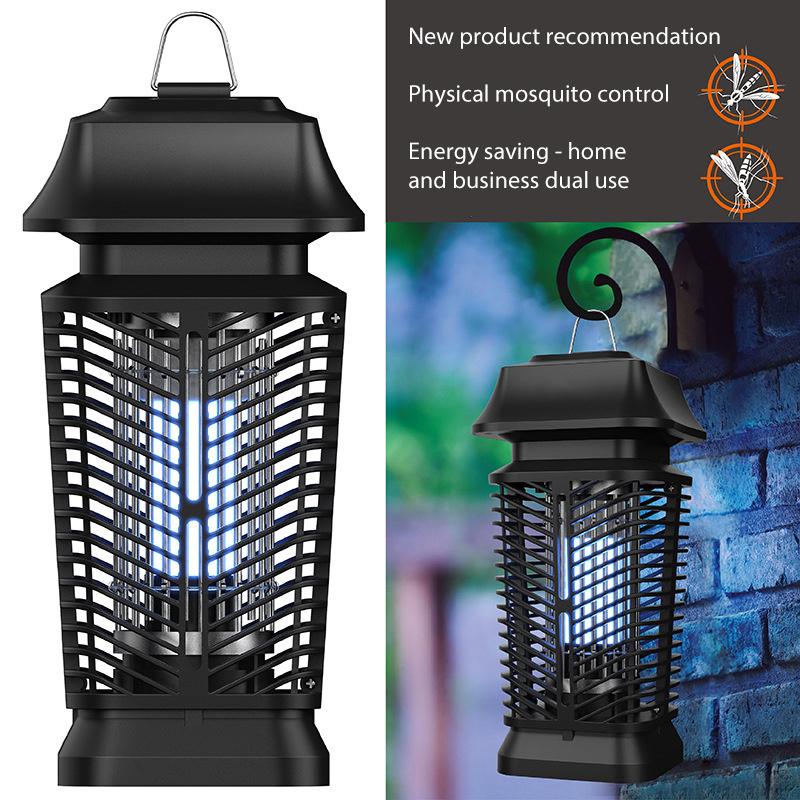 2023 New 20W Indoor And Outdoor Mosquito Killer Lamp Waterproof 4200V Fly Insect Trap UV Bulb Household Electric Bug Zapper