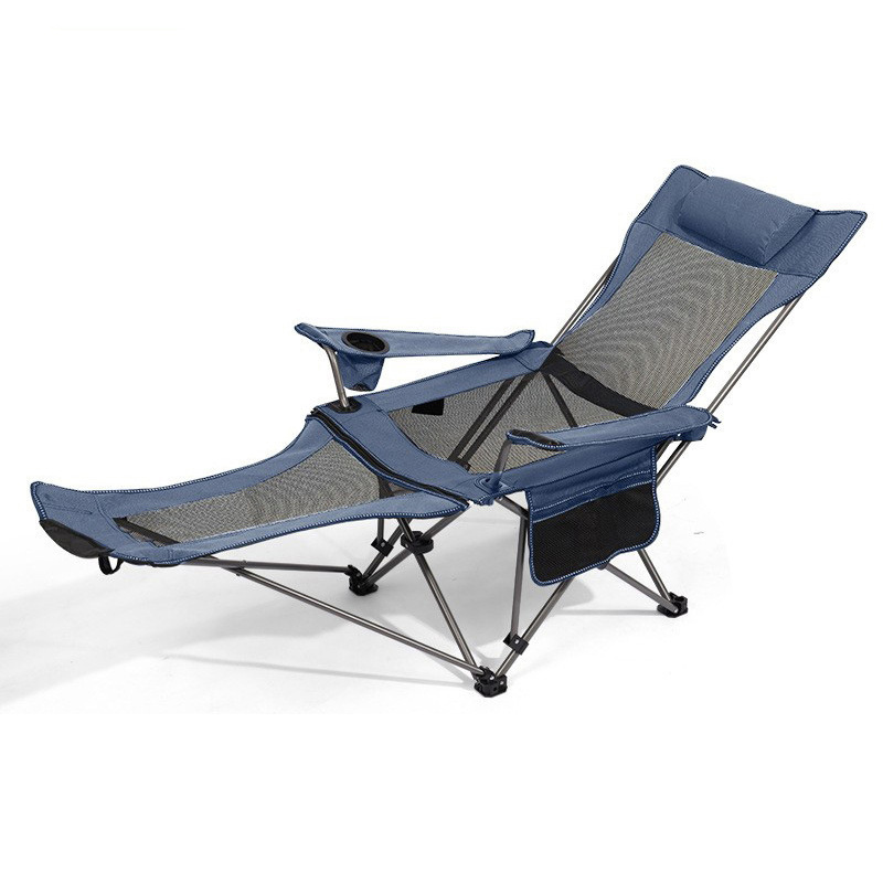 Wholesale Outdoor Comfortable Leisure Recliner Beach Picnic Barbecue Chair Breathable Portable Chair