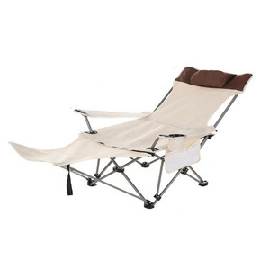 Wholesale Outdoor Comfortable Leisure Recliner Beach Picnic Barbecue Chair Breathable Portable Chair