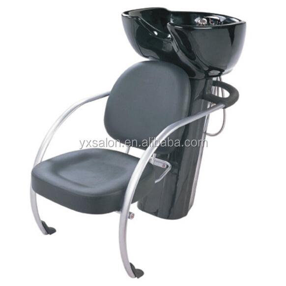 All Black Simple Foldable Used Shampoo Bowl(YMD2002)