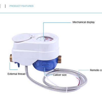 Valve Control Prepaid Water Meter Lora Ultrasonic Wireless Remote Reading Water Meter Easy Maintenance