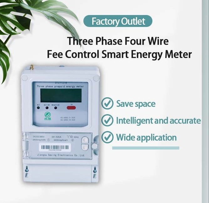 Factory Direct Selling OEM/ODM DTZY1218 Smart Meters Smart Grid 3 Phase Prepaid Electric Meter Wifi with RS485/WIFI