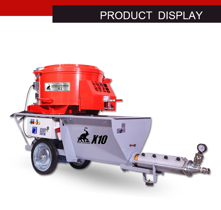 X10  cement spray plaster machine/cement spray plaster machine/concrete spraying machine