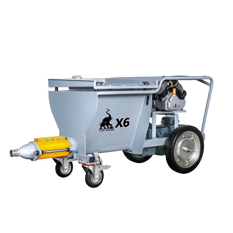 X6 cement mortar spray gun/cement mortar spraying machine/mortar spray machines cement