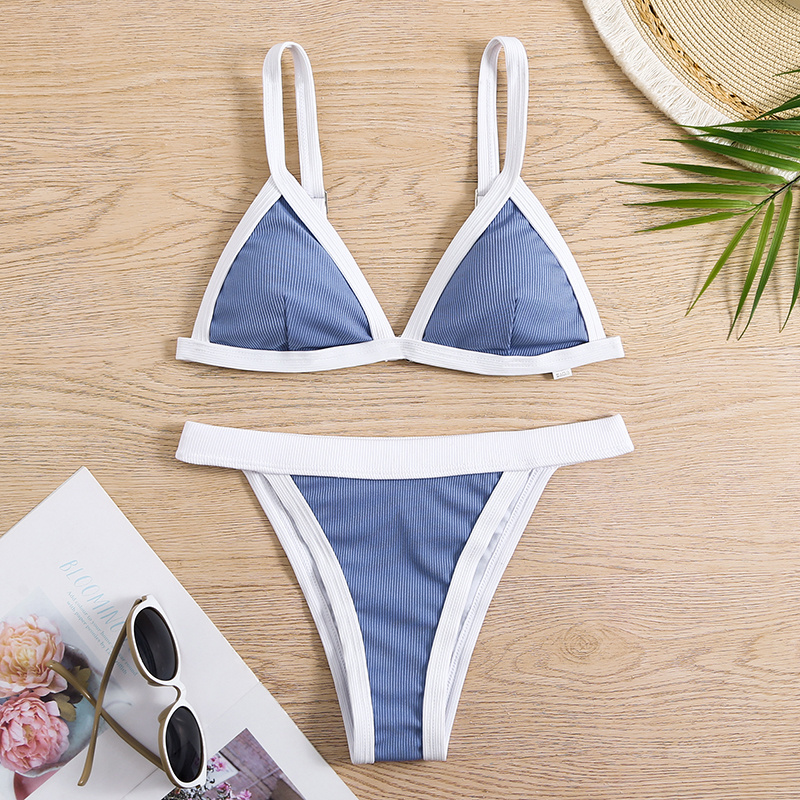 Hot Sale Sexy Extreme Micro bikini swimsuit Thong Two Piece Swimwear Beachwear Women String Triangle Bikinis Girl Sportswear