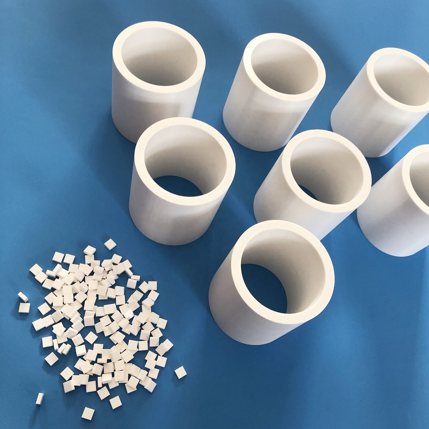 Custom Made Wear Resistant Zirconia Ceramic Pipe  ZrO2 Ceramic Tube