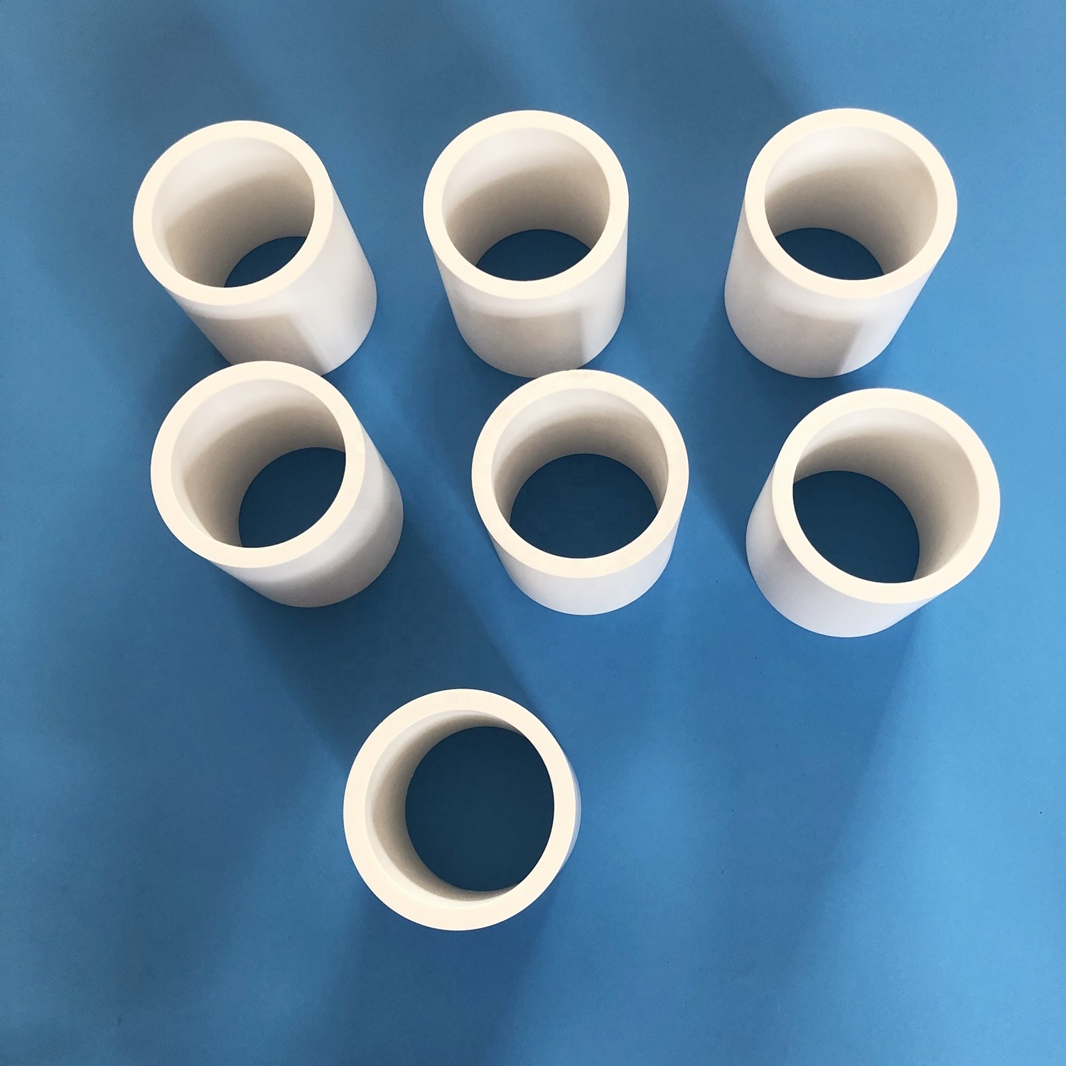 Custom Made Wear Resistant Zirconia Ceramic Pipe  ZrO2 Ceramic Tube