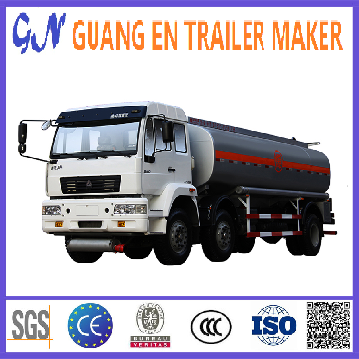 Good Product HOWO  6*4 8*4 28 cbm 400hp Water/Oil Tank Truck Used Diesel Gasoline Fuel Tanker for Sale